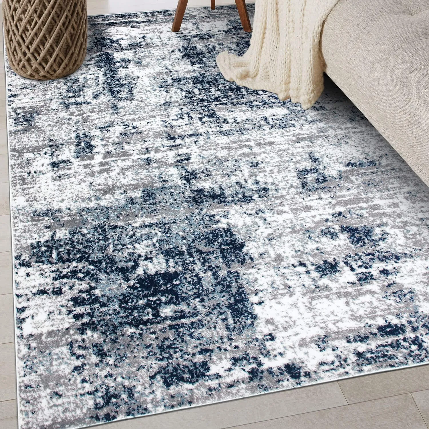 Rugshop Modern Abstract Area Rug