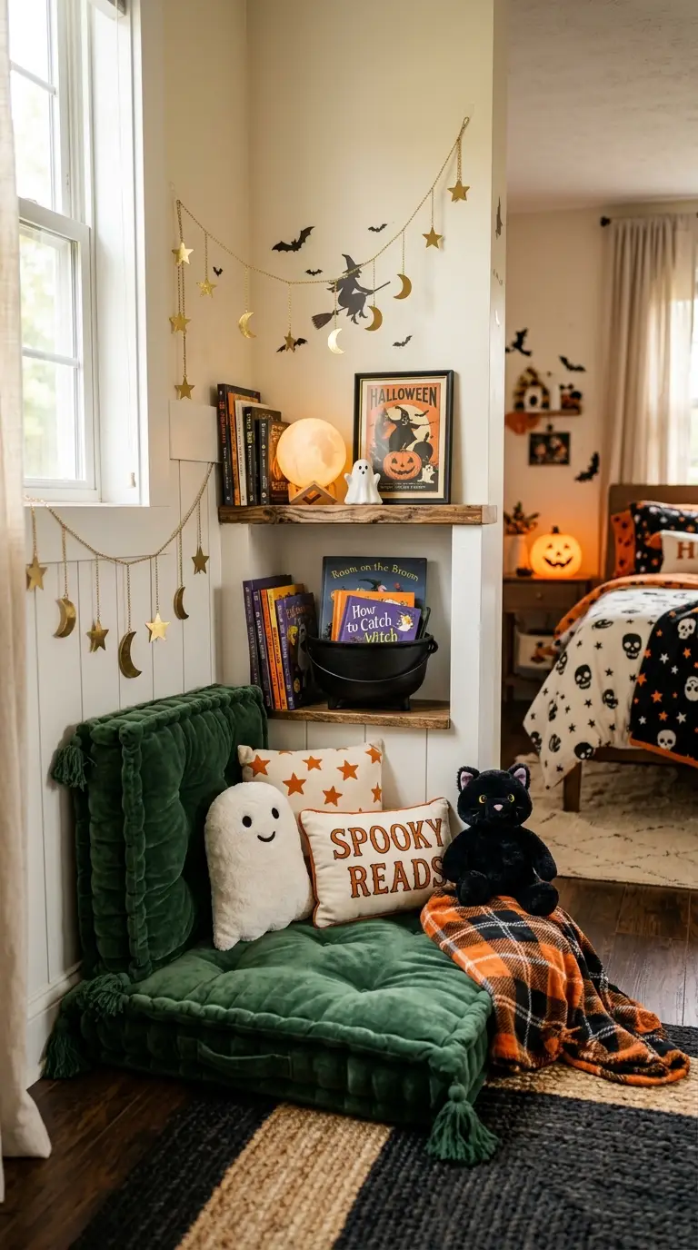 Cute Witchy Reading Corner