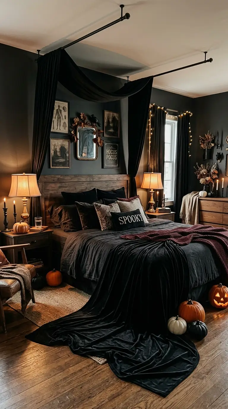 Dark Romantic Canopy Styling