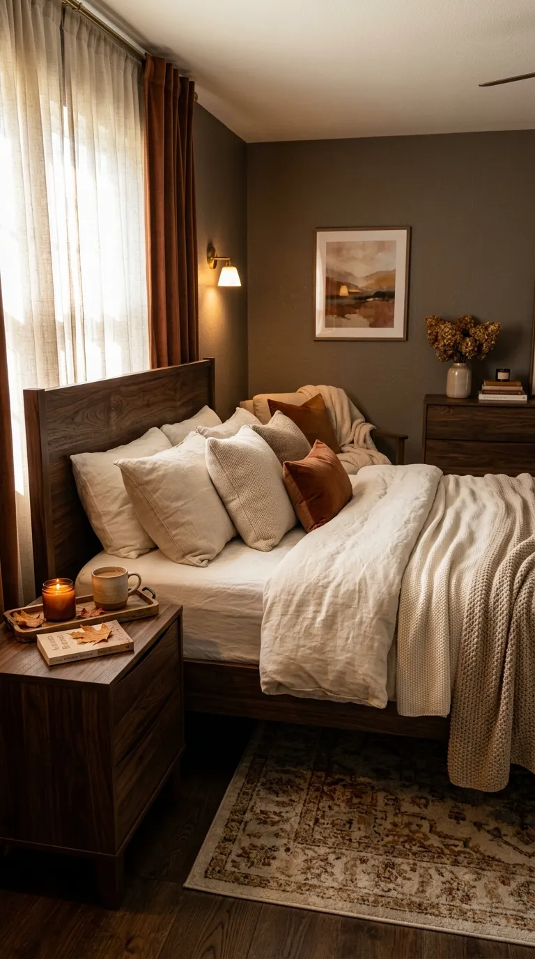 Dark Walnut Bedroom Furniture