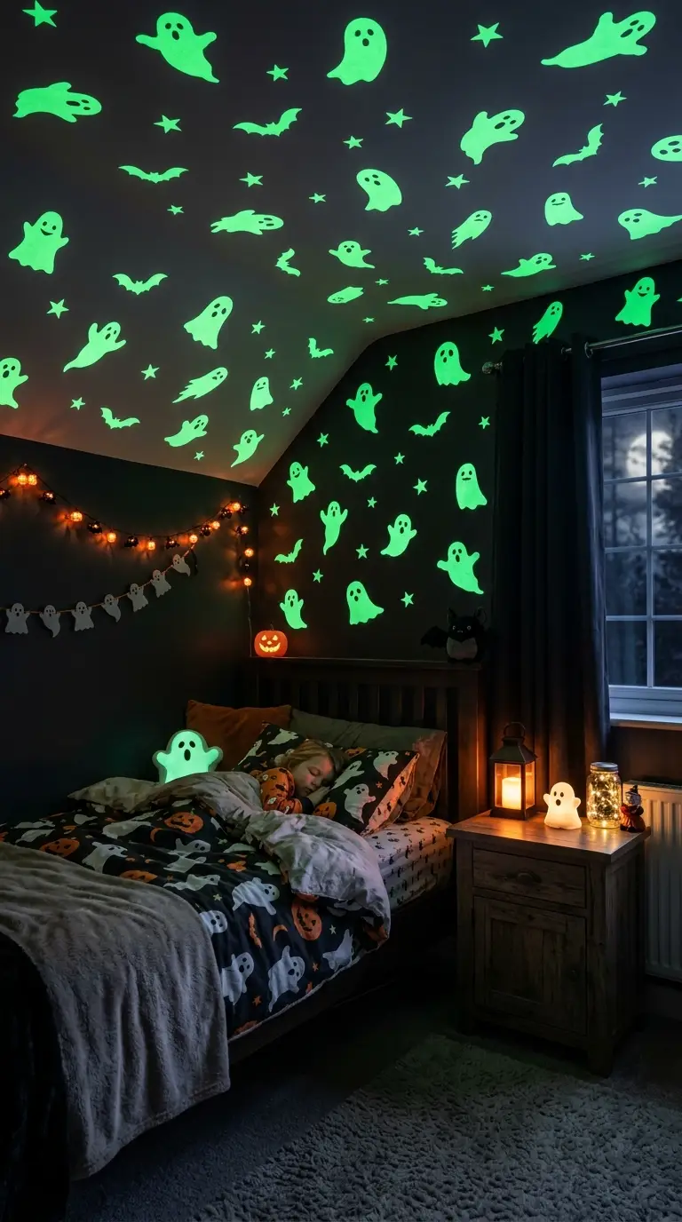 Glow In Dark Ghost Decals