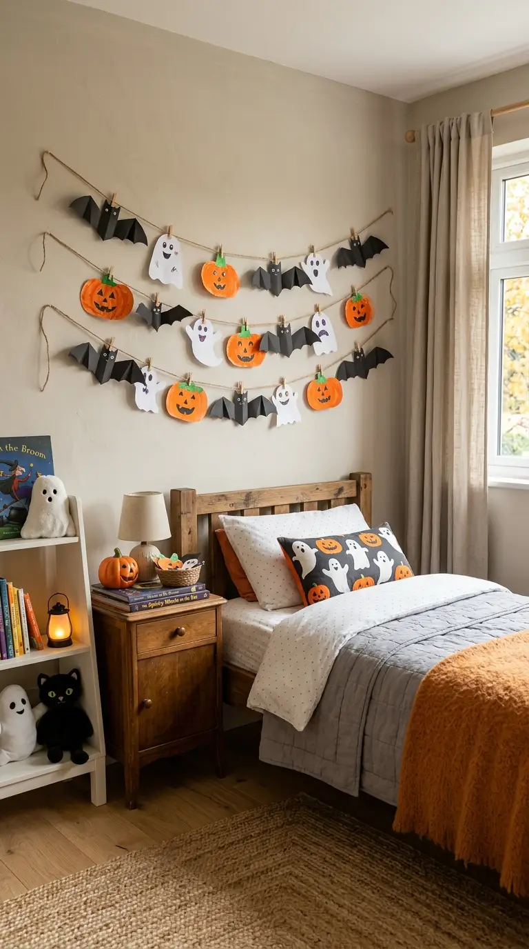 Halloween Craft Wall Display