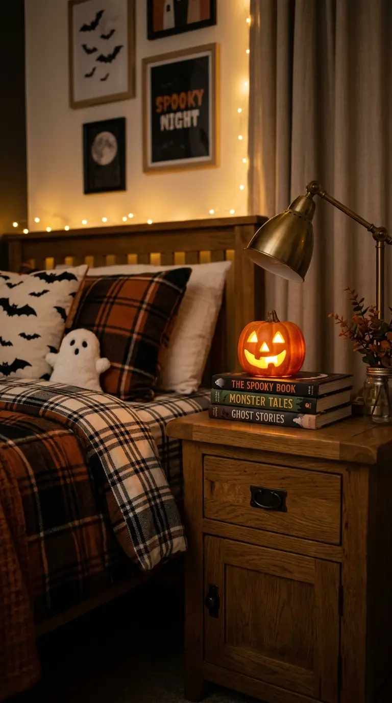 Magical Glow Pumpkin Nightstand