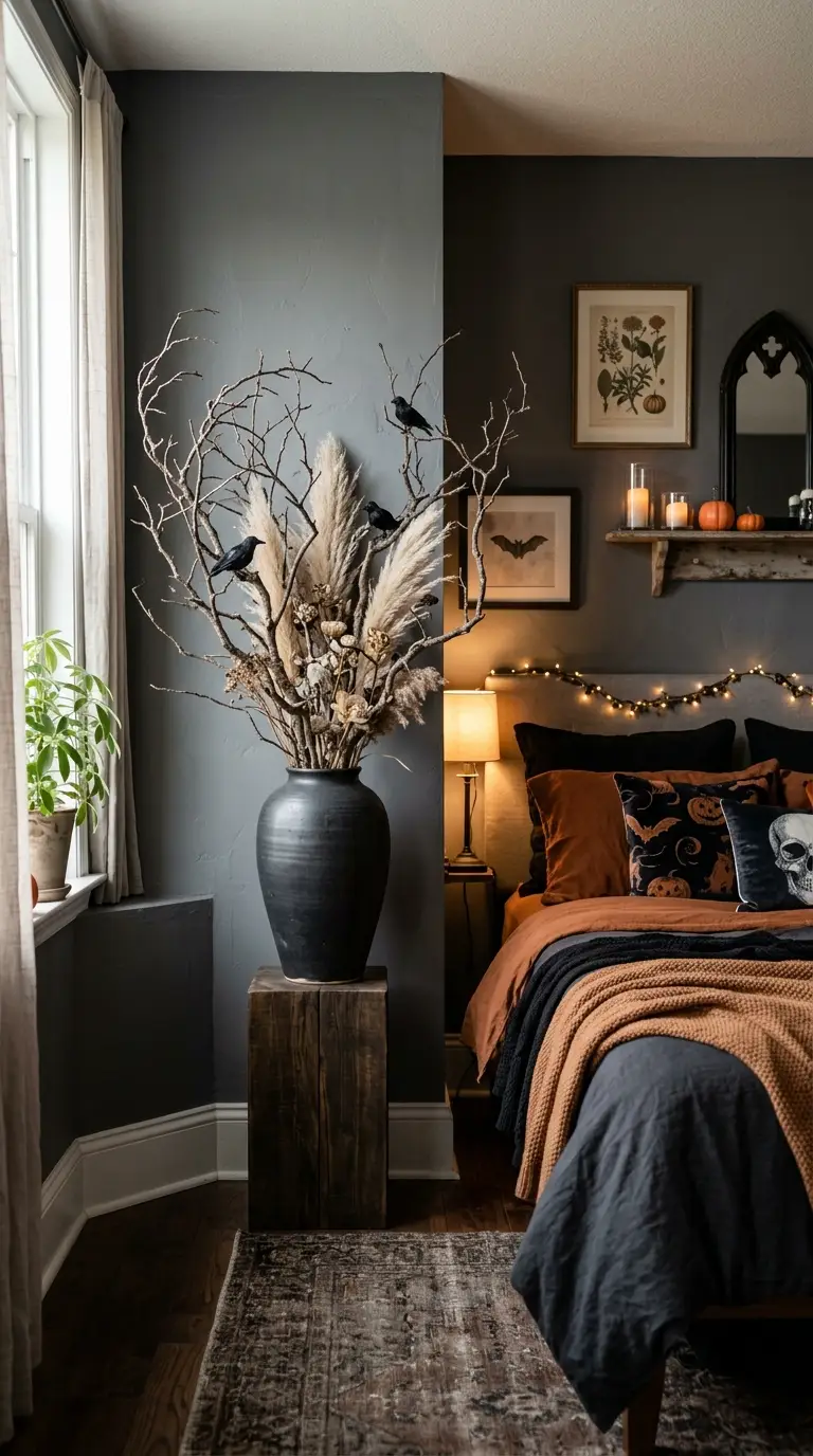 Rustic Dried Branch Arrangement