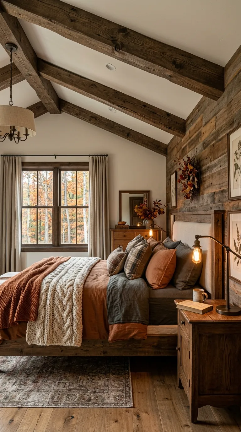Rustic Exposed Beam Ceiling