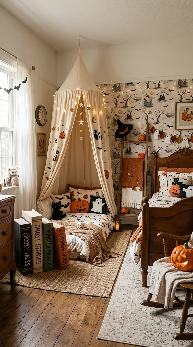 Spooky Storybook Bedroom Theme