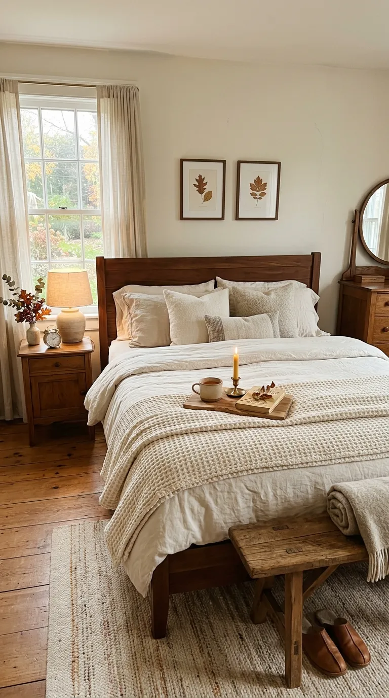 Warm Wood and Cream