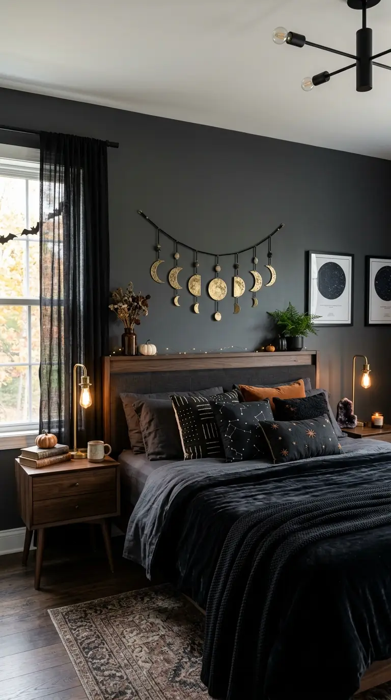 Witchy Moon Phase Wall