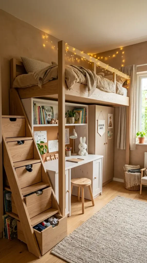 Loft Bed With Storage