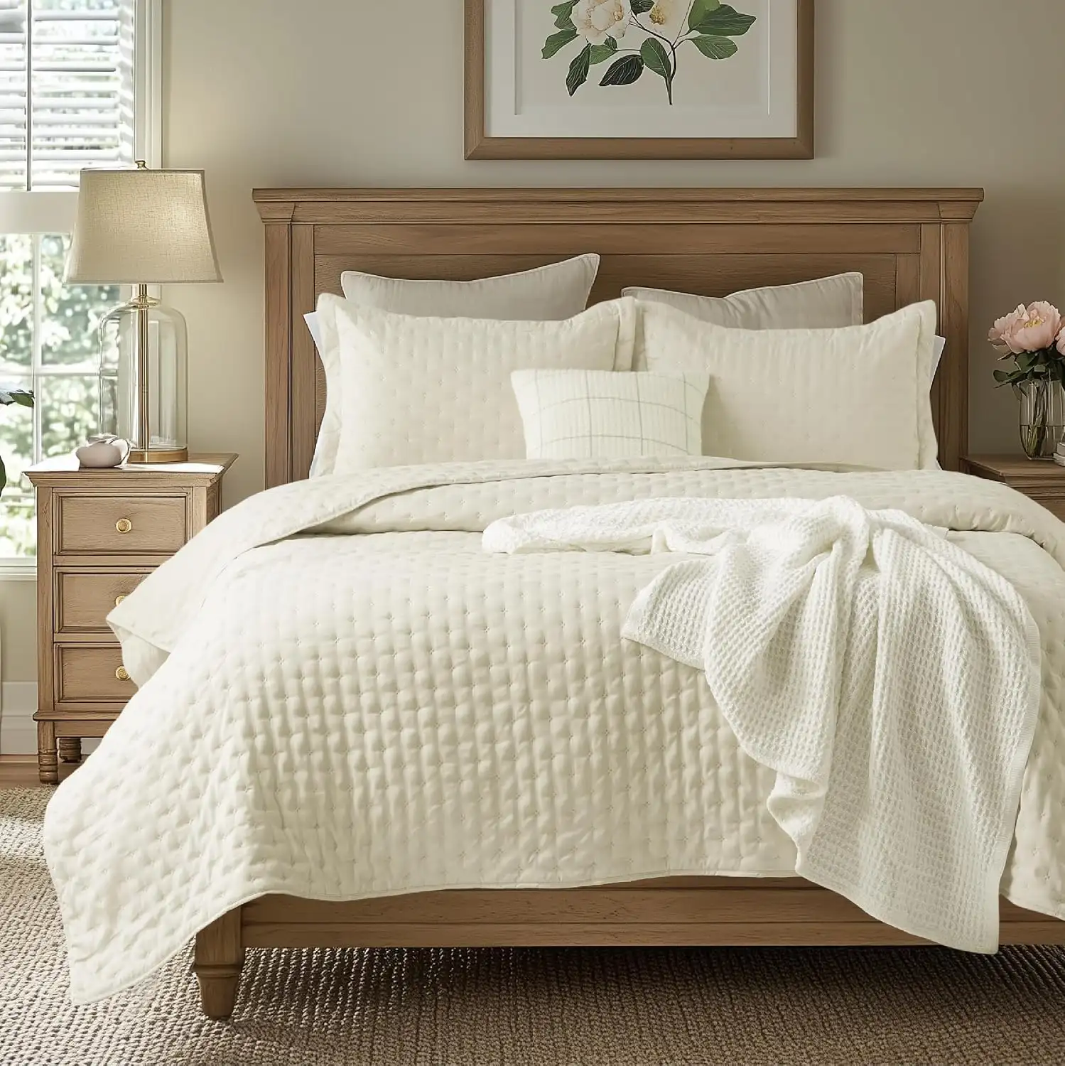 Earthy Layered Bedding Style