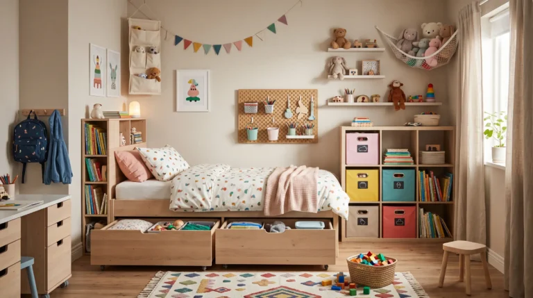 Kids Bedroom Storage Ideas