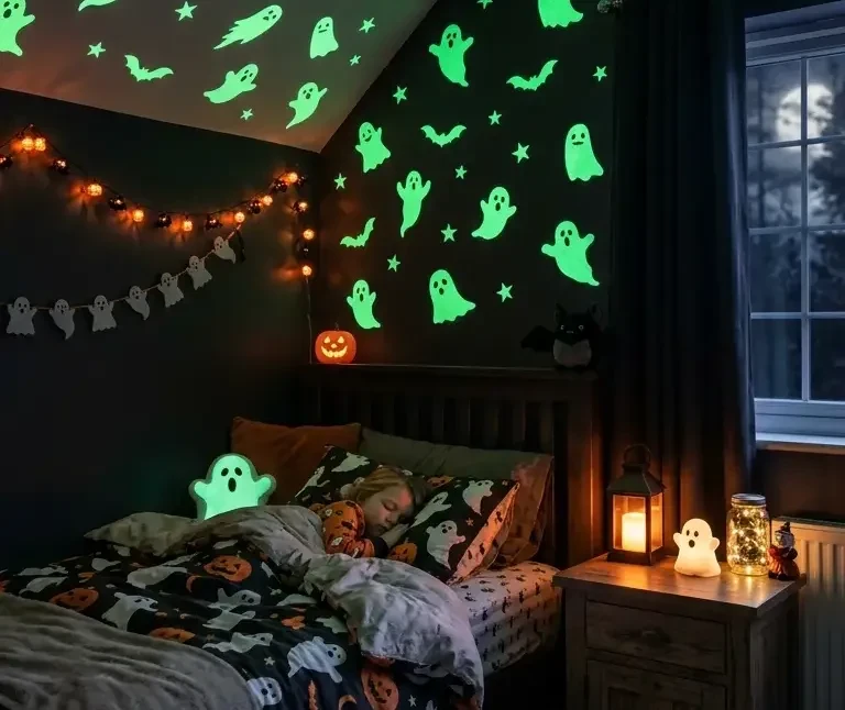 Kids Halloween Bedroom