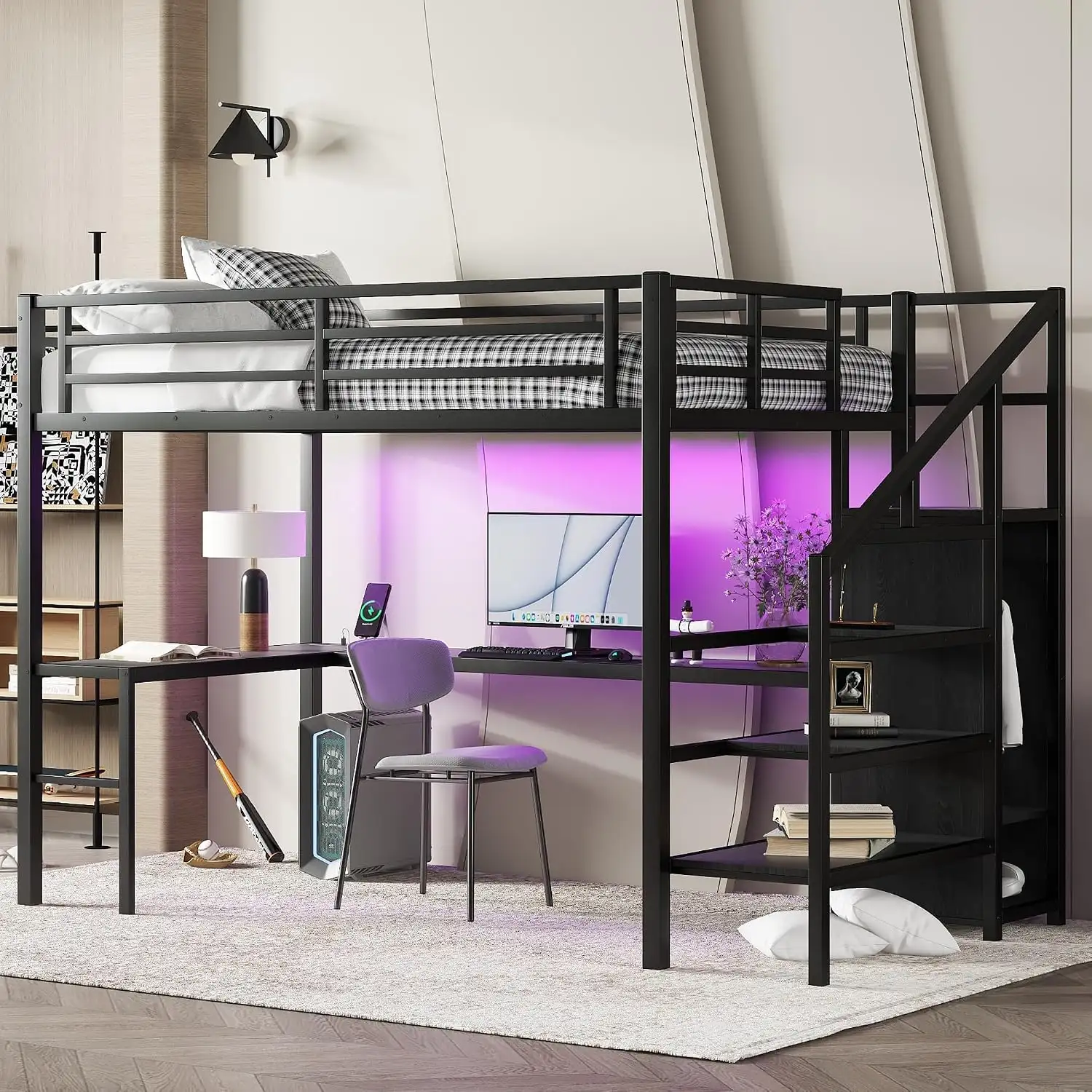Loft Bed With Desk