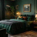 Moody Green Bedroom Ideas