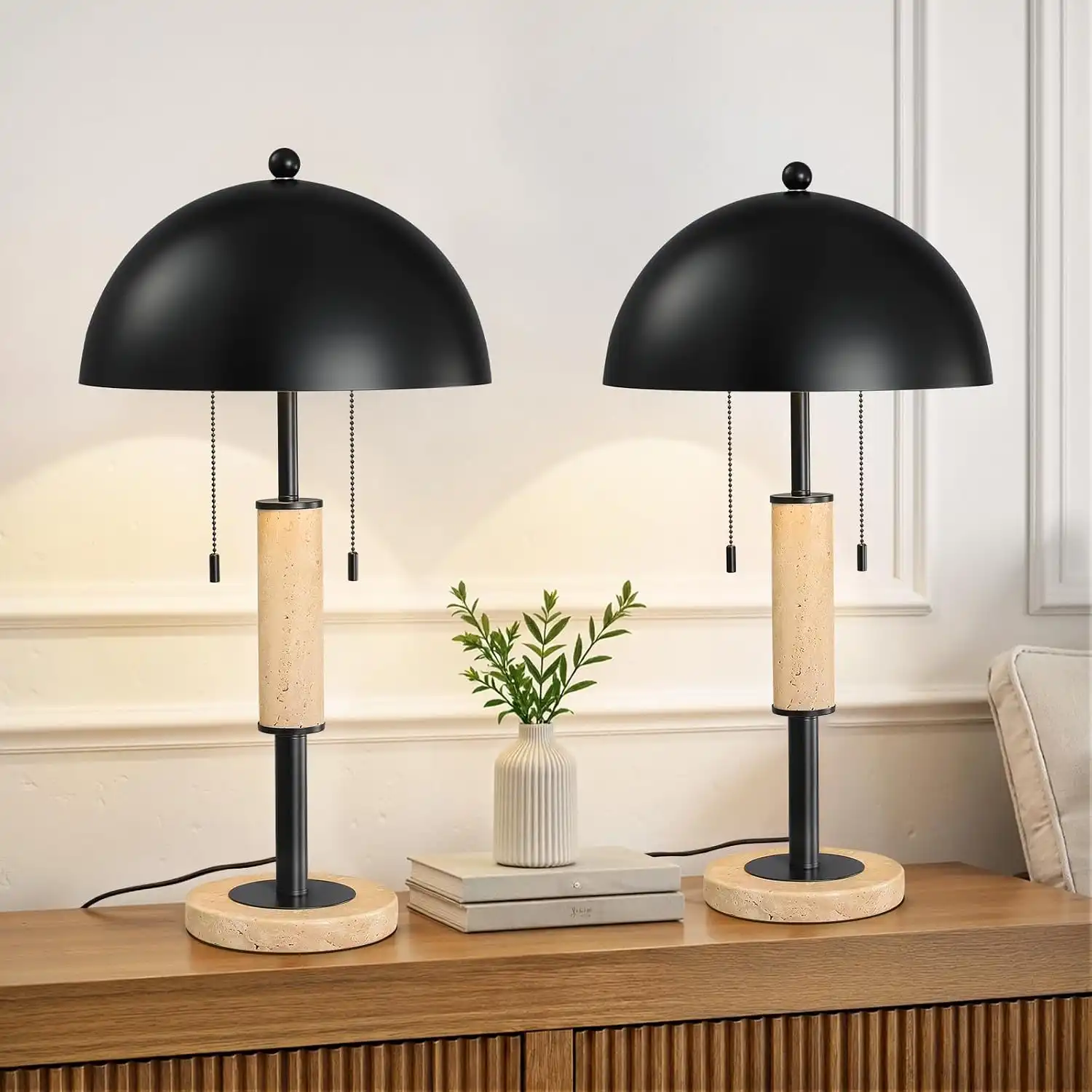 Small Black Lamps for Modern Bedrooms