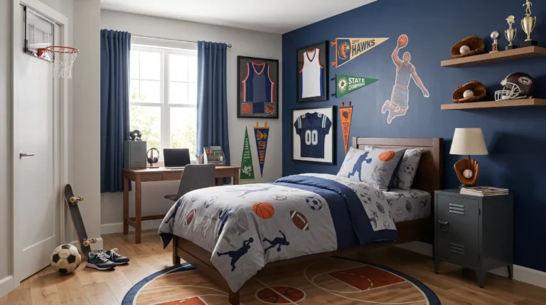Sports Bedroom Ideas for Teen Boys