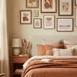Terracotta and Beige Bedroom Ideas