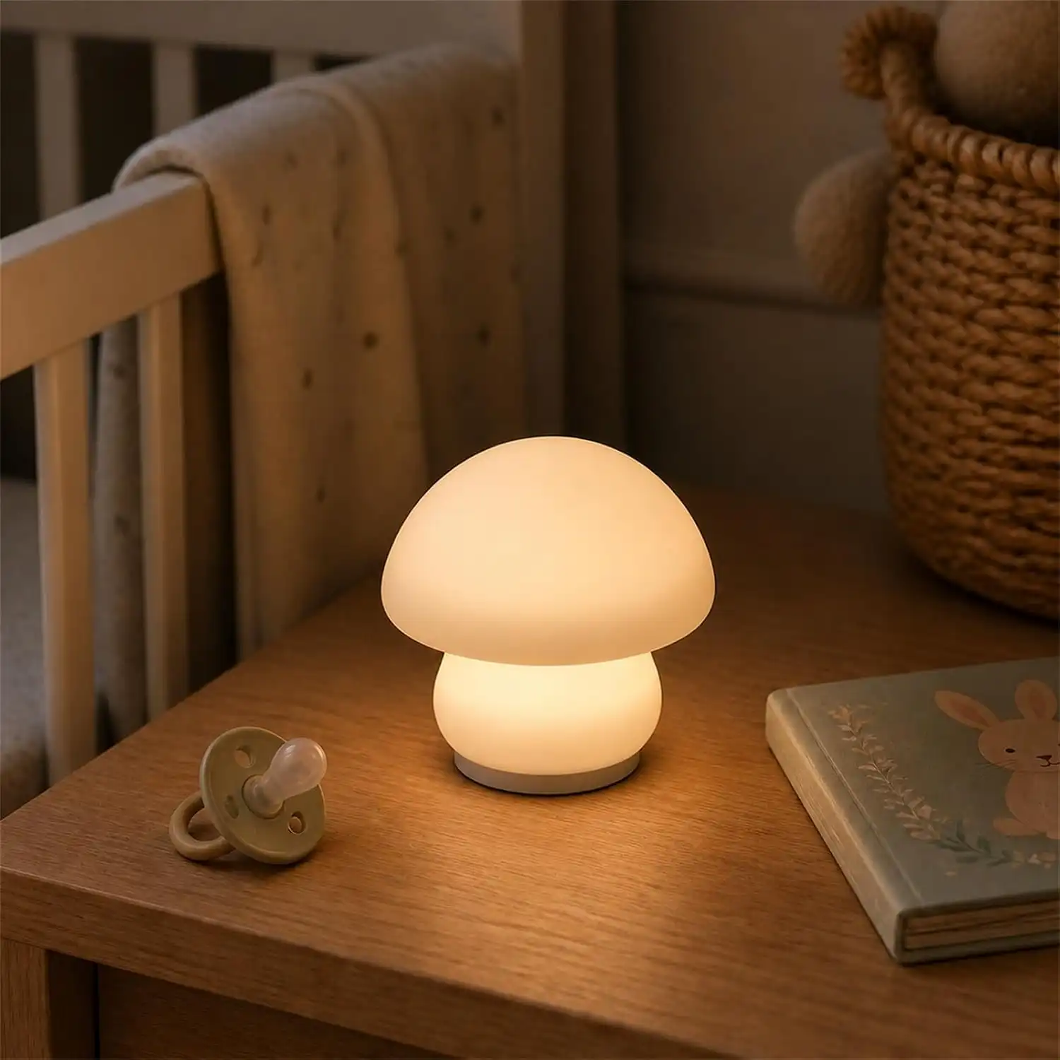 Tiny Mushroom Lamps for Bedrooms