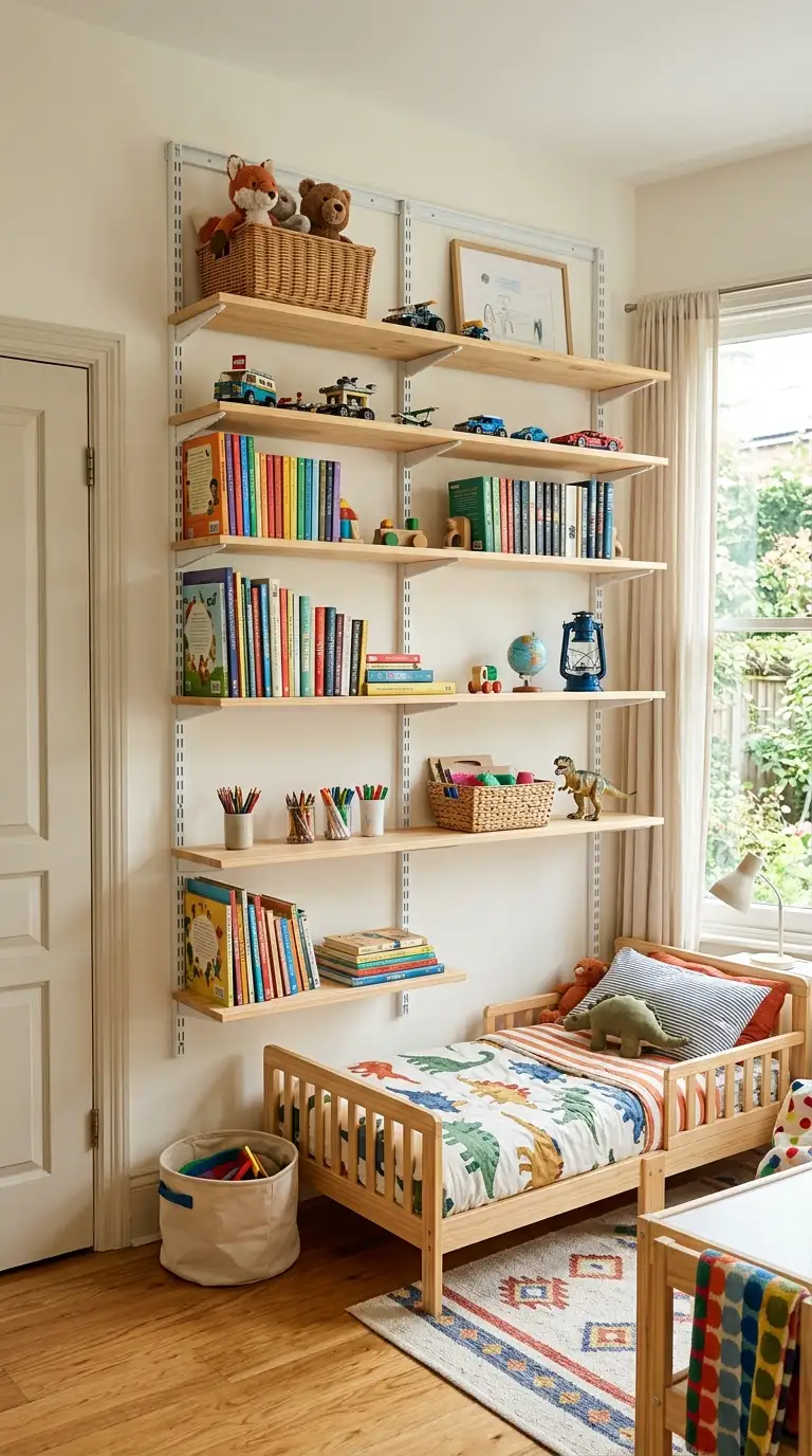 Adjustable Shelves For Growing Kids