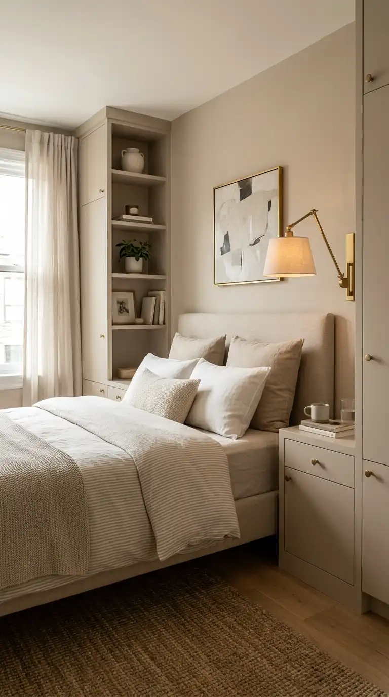 Built In Bedside Cabinets