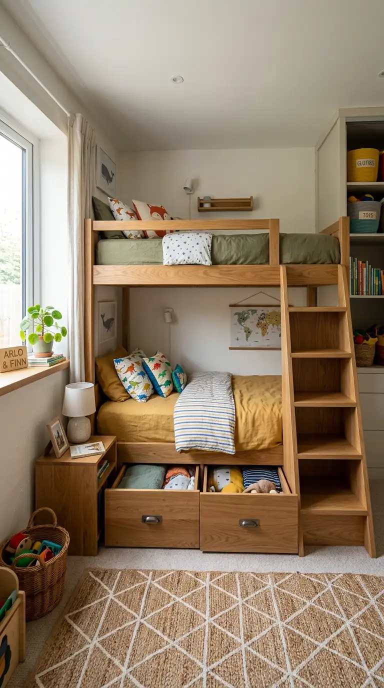Bunk Bed With Drawers