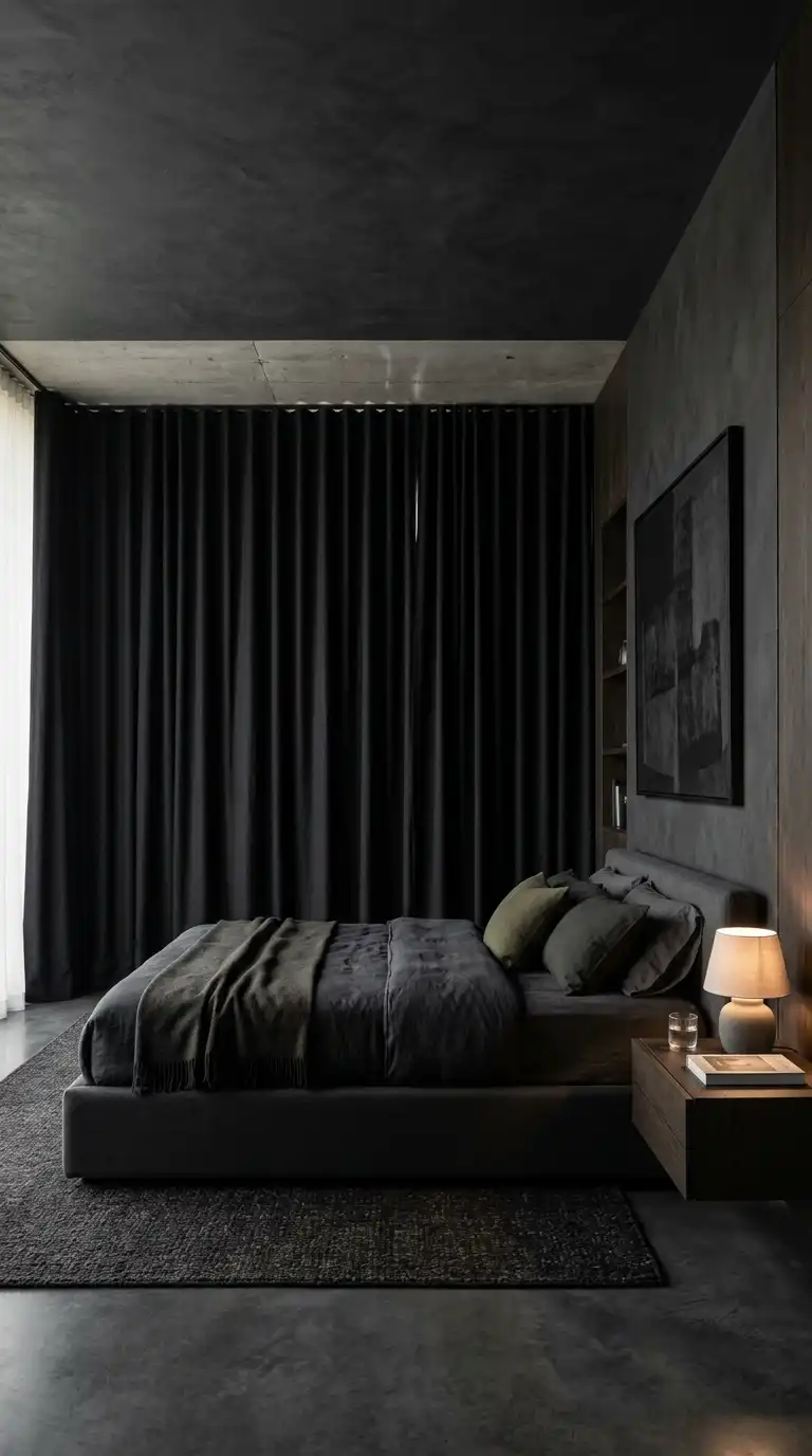 Ceiling Mounted Blackout Curtain Track