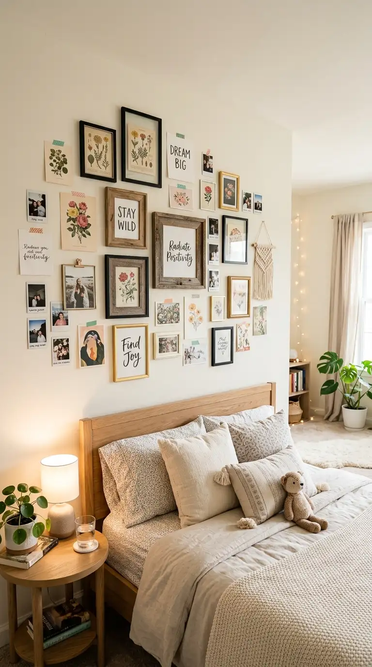 Cozy Collage Gallery Wall