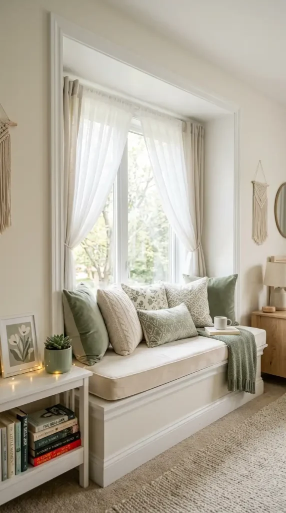 Cozy Window Seat Retreat