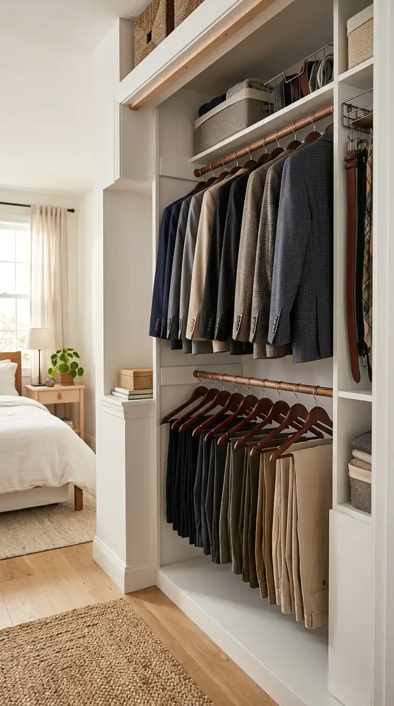 Double Hanging Closet Rods