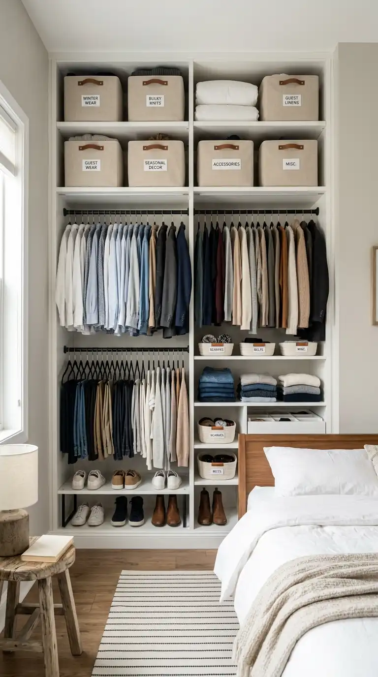 Floor To Ceiling Closet Storage