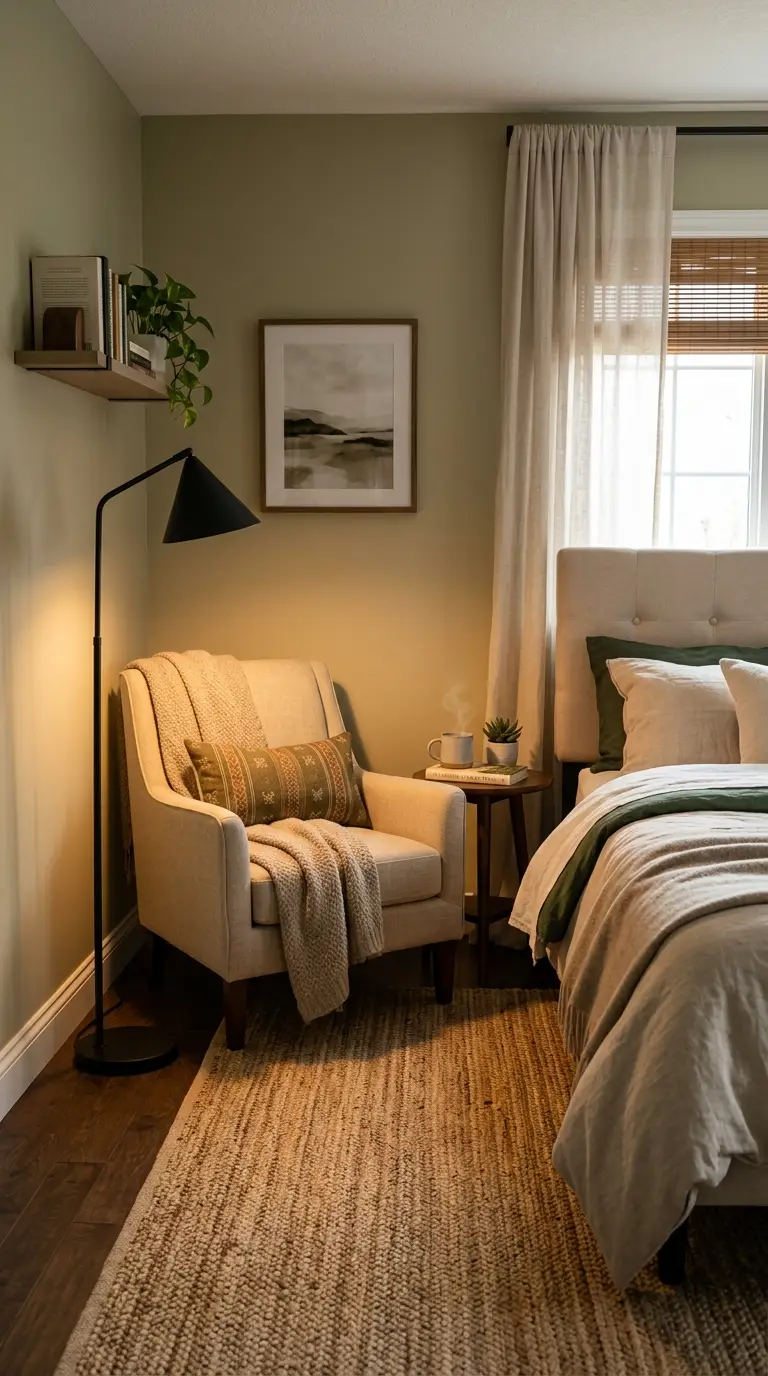Low Level Corner Floor Lamp