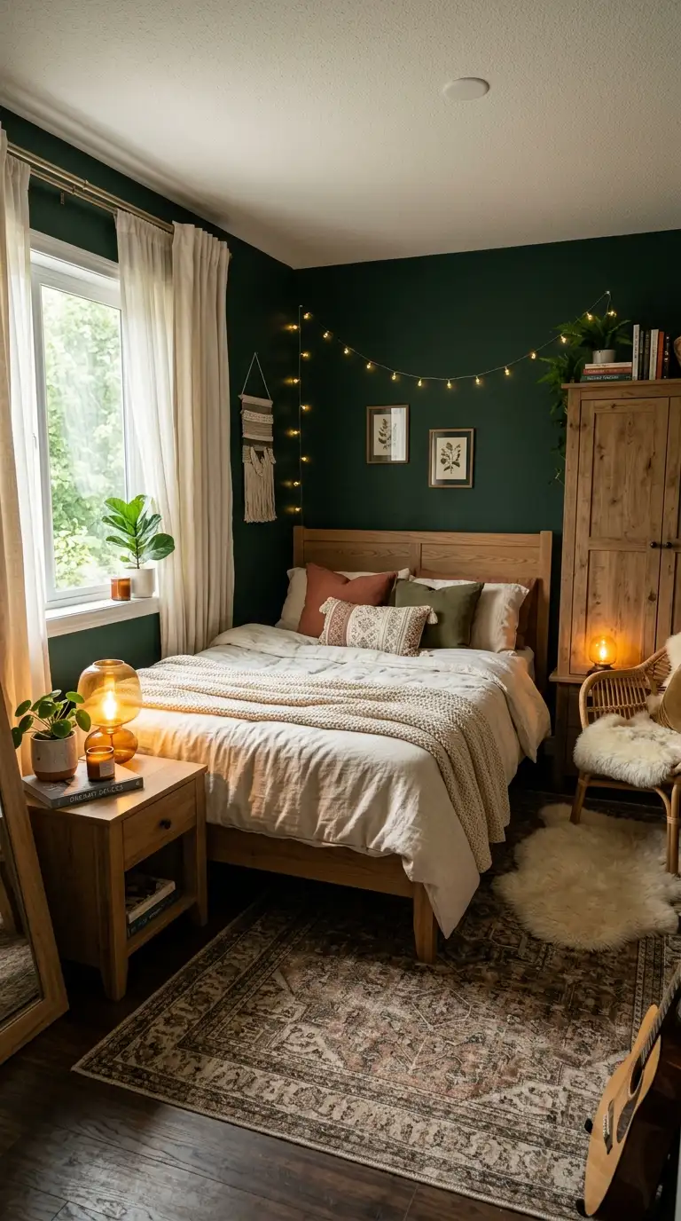 Moody Green Cozy Sanctuary