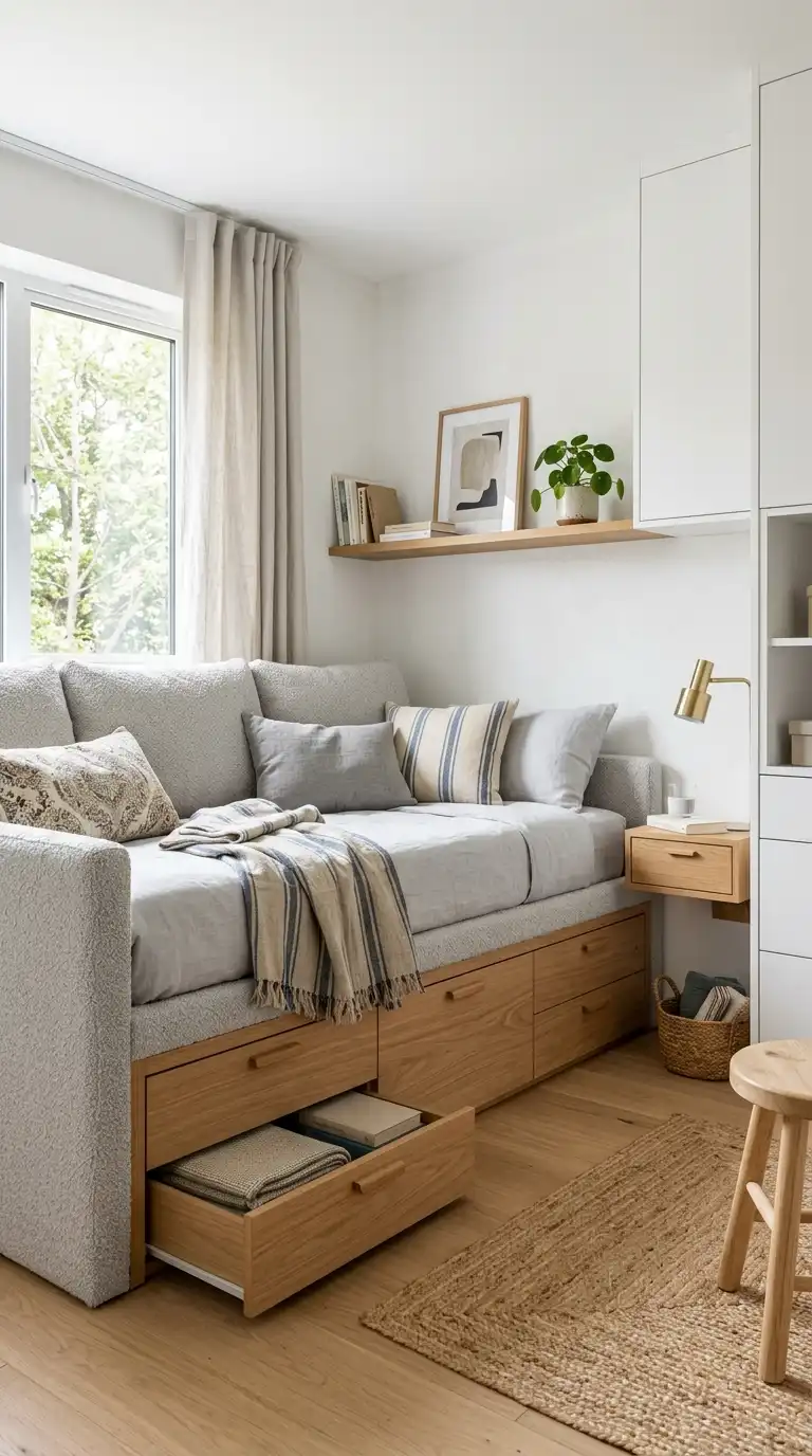 Multifunctional Daybed With Storage