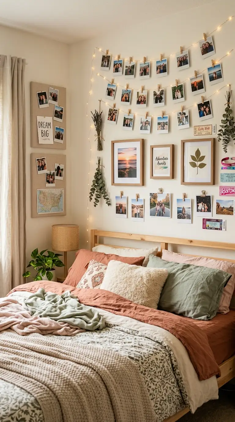 Personalized Photo Display Wall