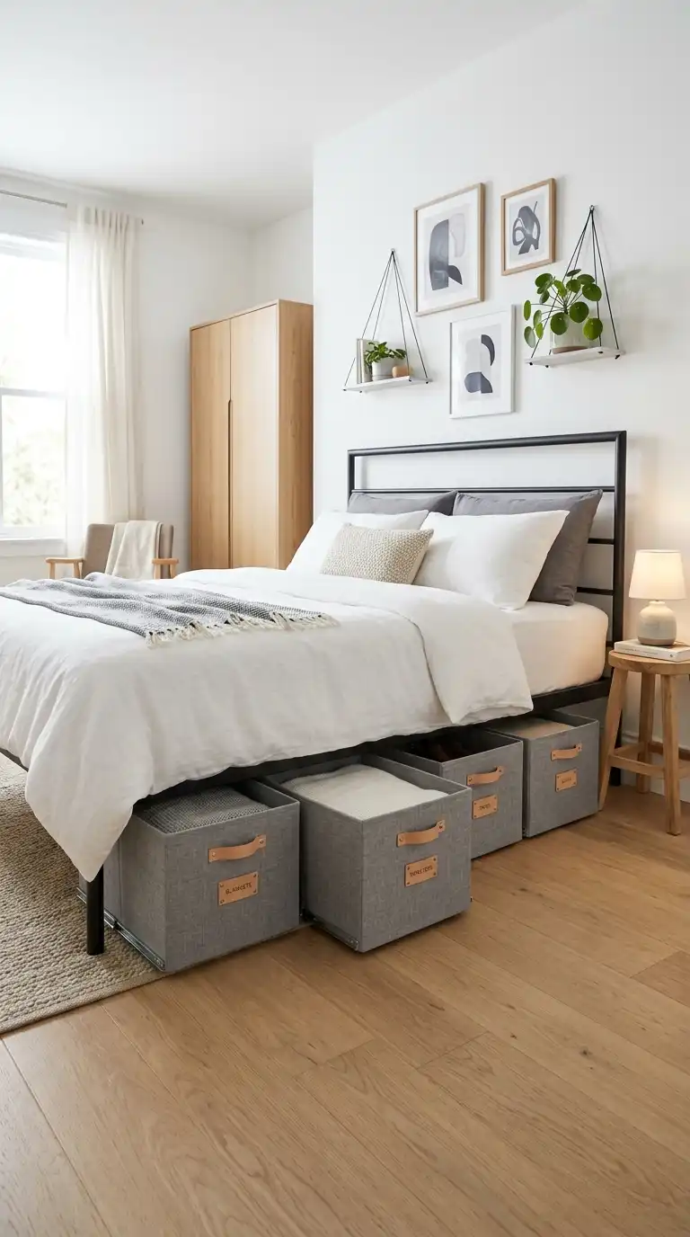 Pull Out Under Bed Bins