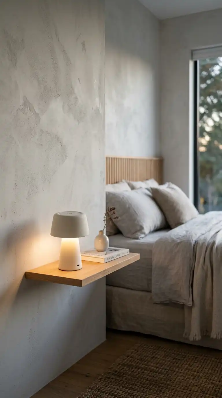 Rechargeable Lamp For Tiny Nightstands