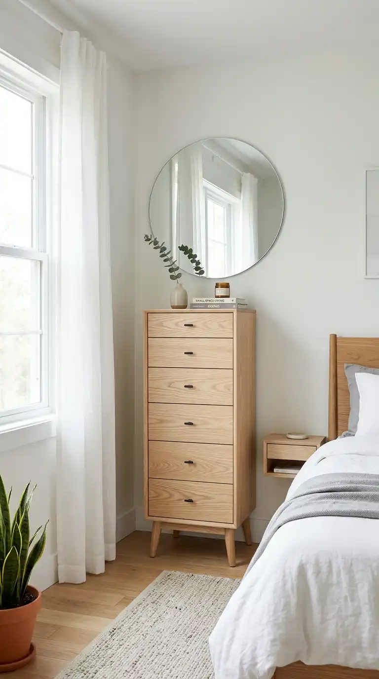 Slim Tall Bedroom Dresser