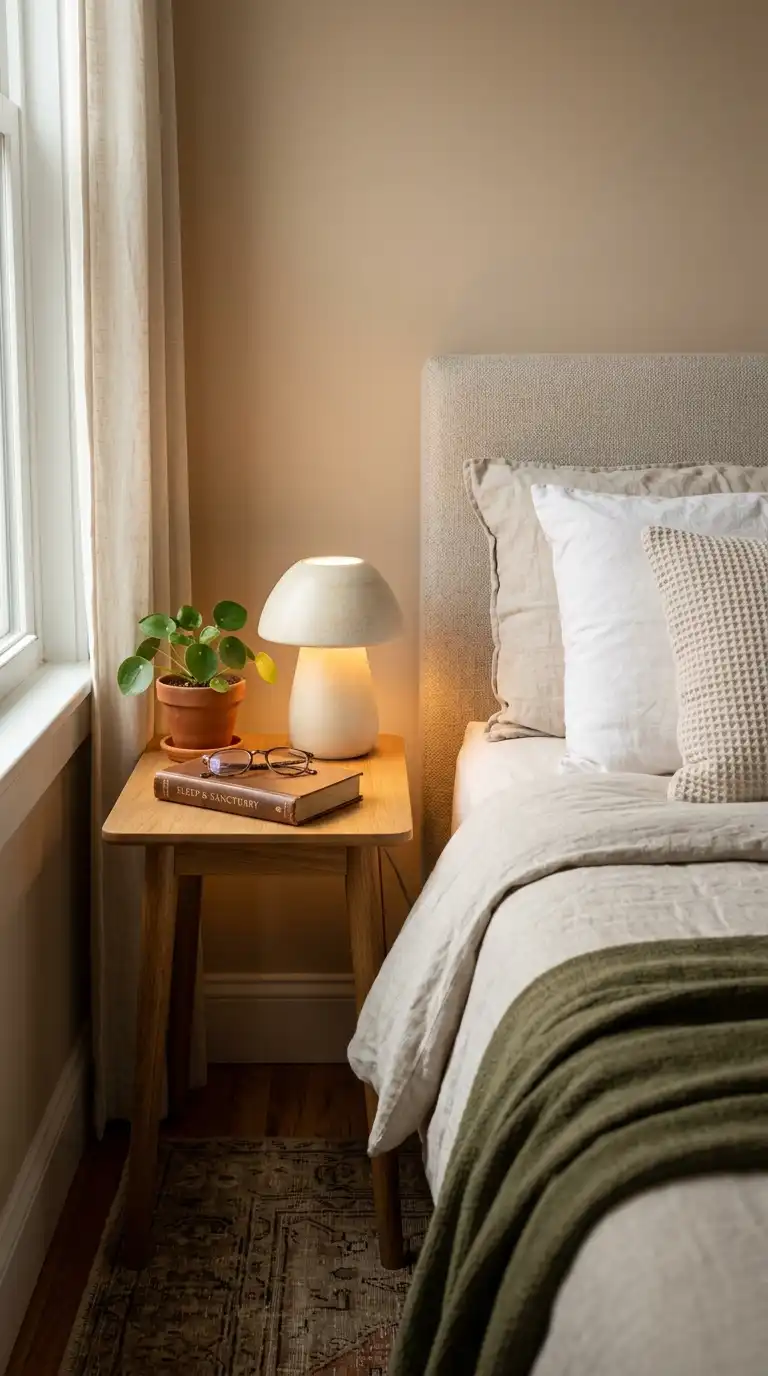 Small Lamps For Narrow Nightstands
