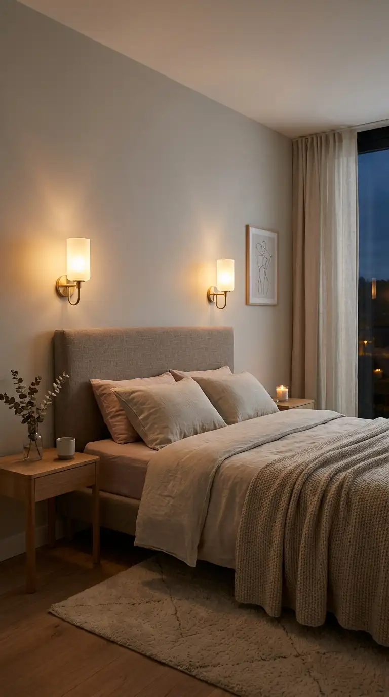Soft Ambient Wall Sconces