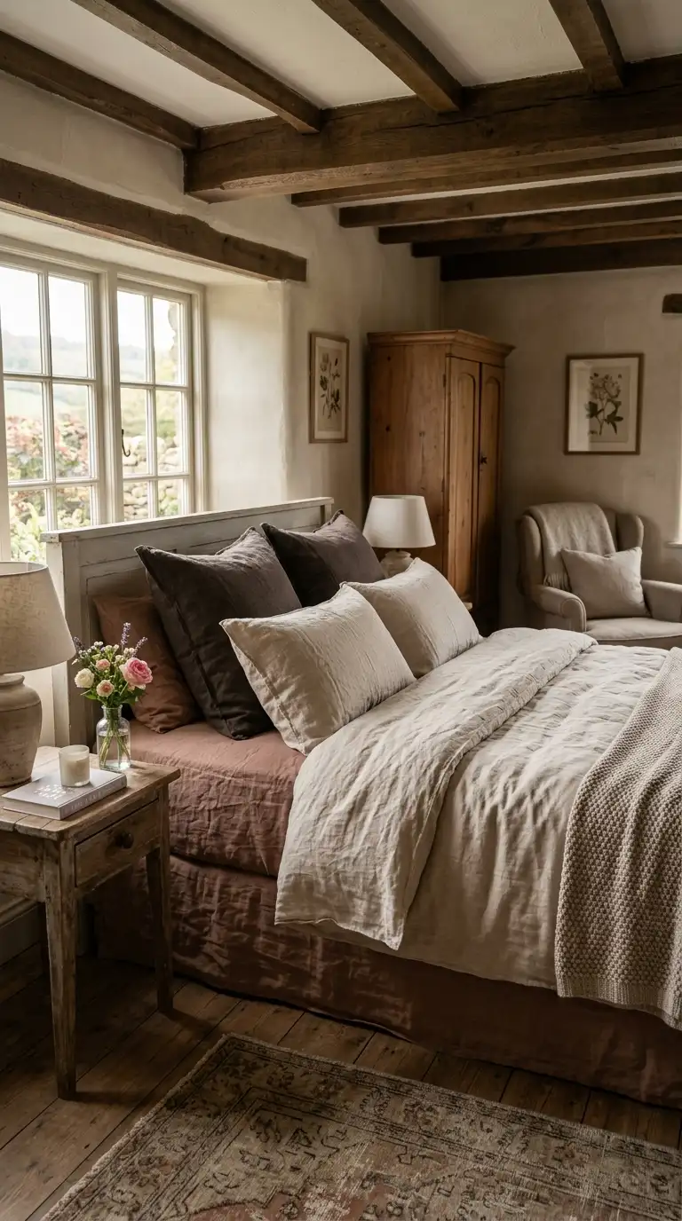 Soft Linen Bedding Layers