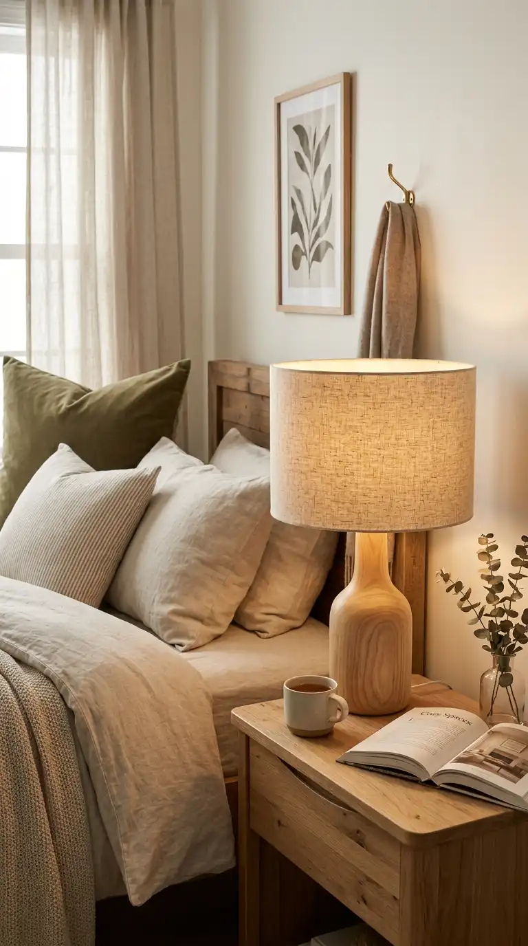 Soft Linen Shade Table Lamps