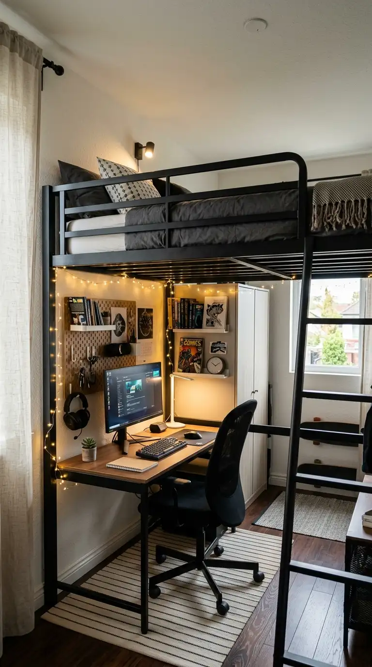 Space Saving Loft Bed