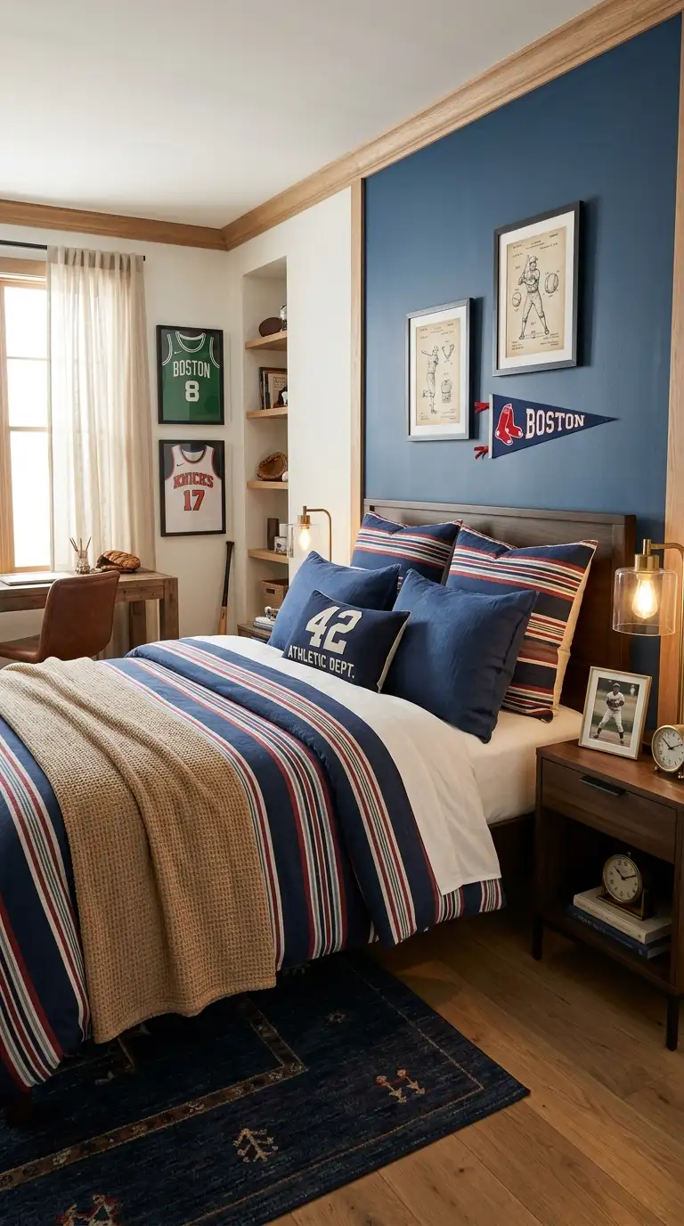 Team Color Accent Bedding