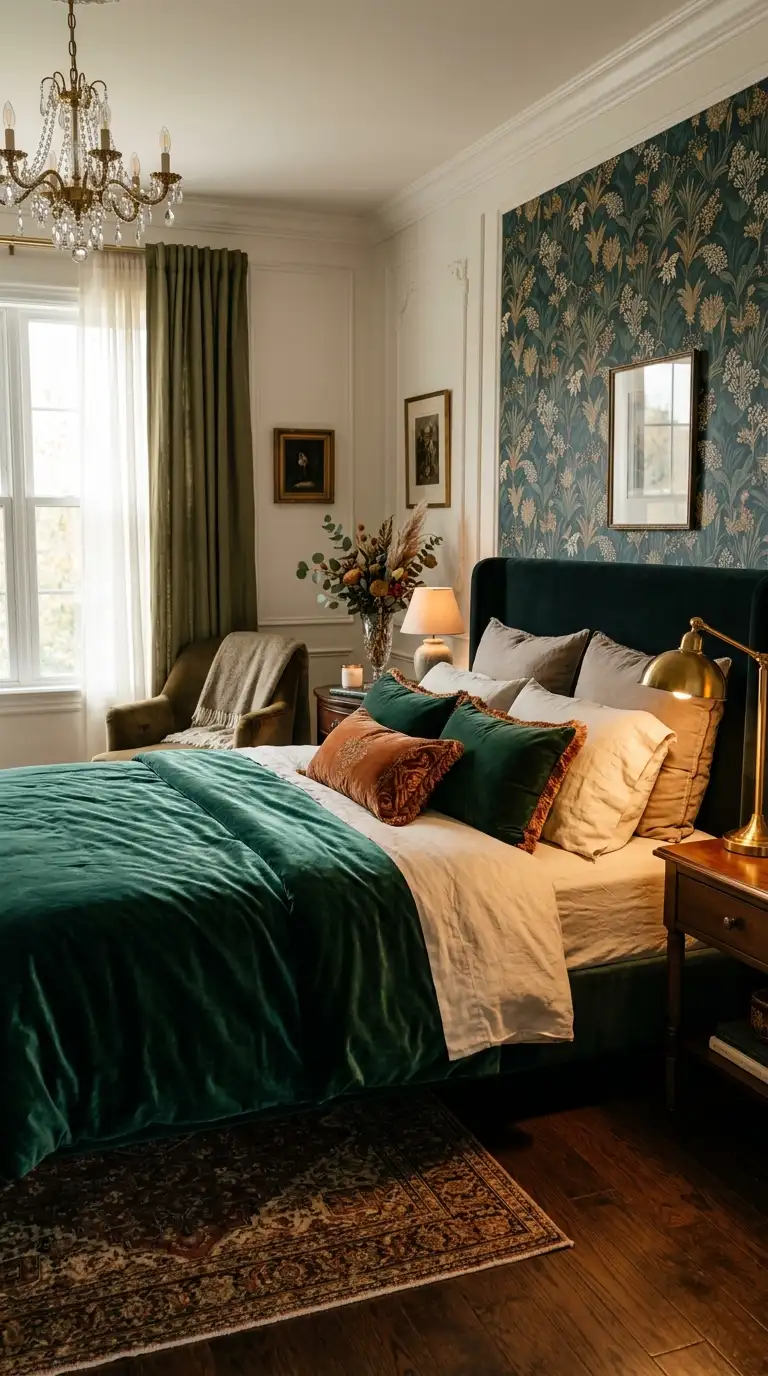 Velvet Bedding With Pillows