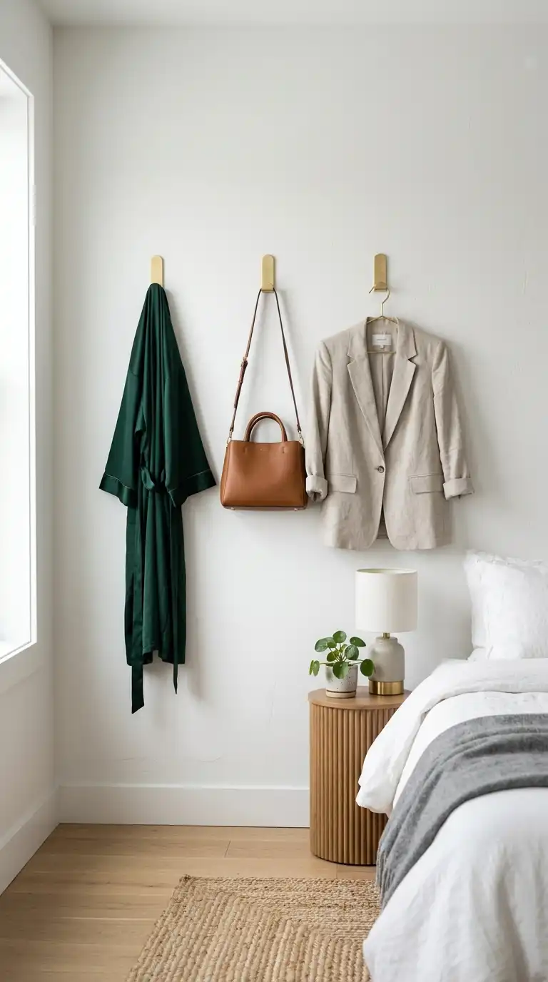 Wall Mounted Clothing Hooks