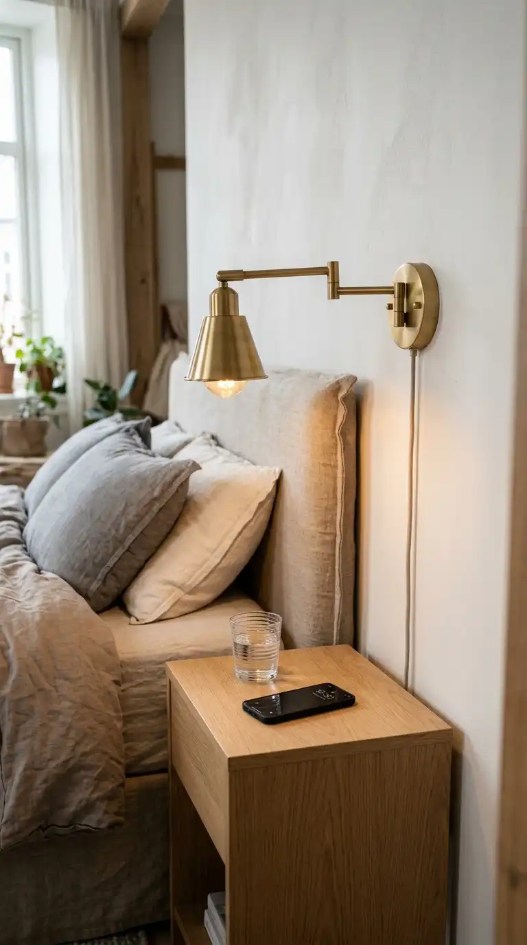 Wall Mounted Swing Arm Sconce