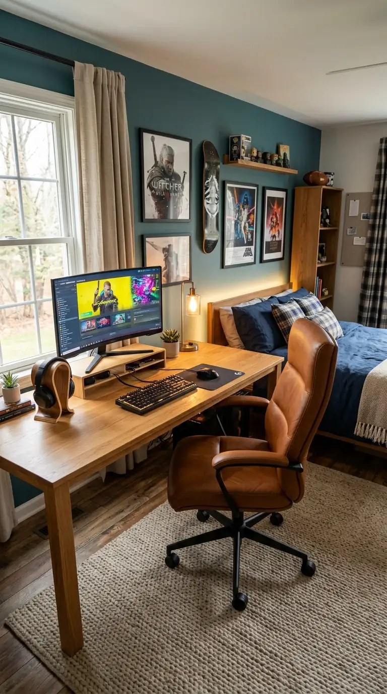 Warm Wood Gaming Zone