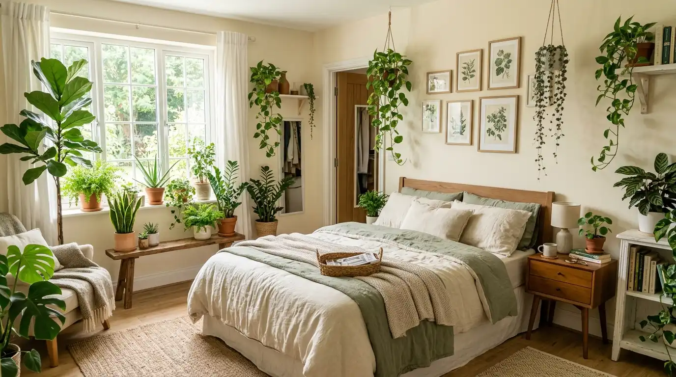 Greenery Bedroom Ideas