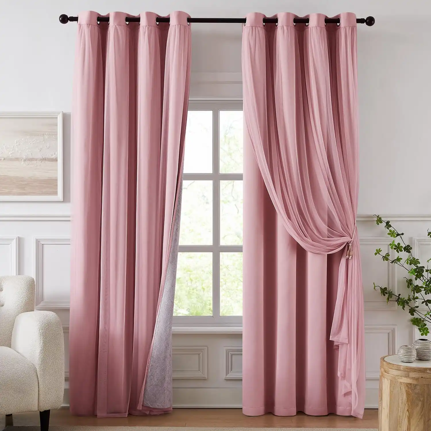 Thermal Insulated Blackout Curtain Panels
