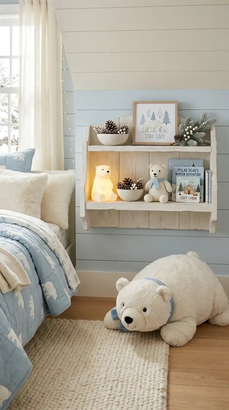 Adorable Polar Bear Bedroom Accessories